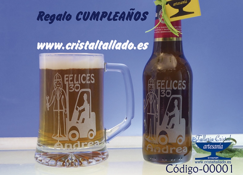 regalos de cristal para cumpleaños