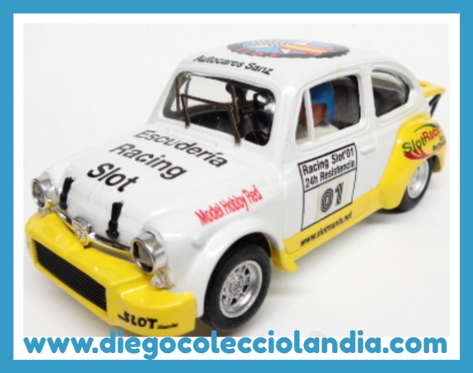 Fiat Abarth 1000 TCR de Reprotec para Scalextric. www.diegocolecciolandia.com . Tienda Scalextric.