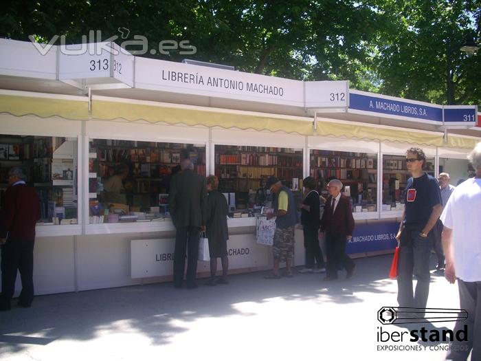 Casetas modulares para ferias del libro