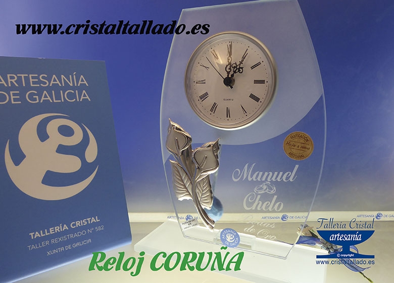 reloj cristal grabado bodasdeoro