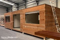 Construccion de movilhome de 56 m² para camping