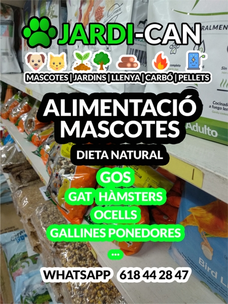 Pienso natural para perros Tienda de Mascotas Sitges Vilanova Ribes