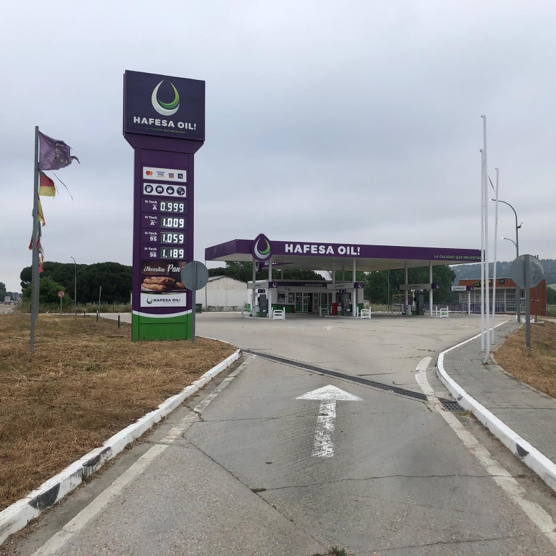 Grupo Hafesa gasolinera en Sardón de Duero