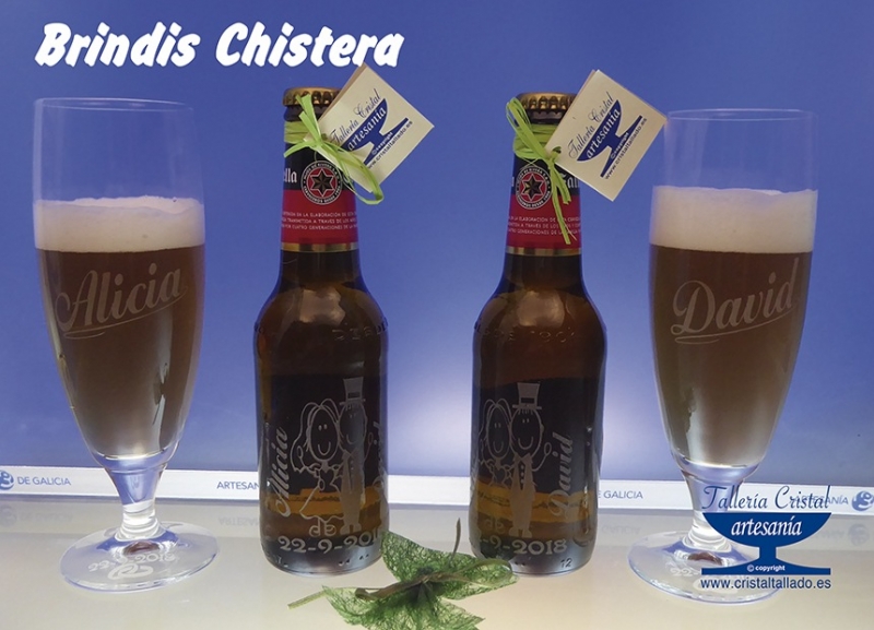 copas cerveza grabada coruña