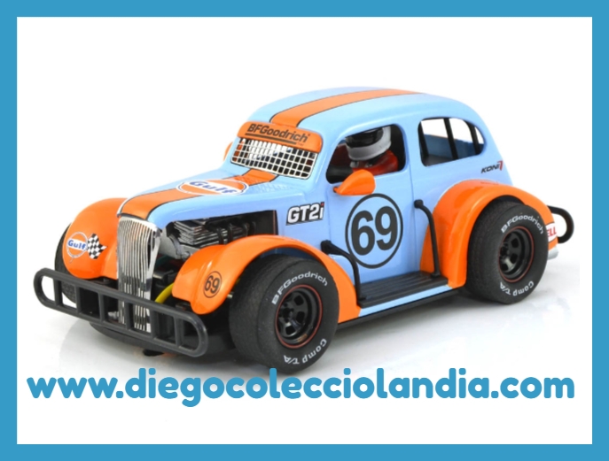 Coches Gulf para Scalextric. www.diegocolecciolandia.com .Tienda Scalextric Madrid España