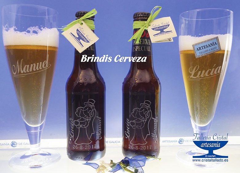 cervezas de brindis bodas coruña