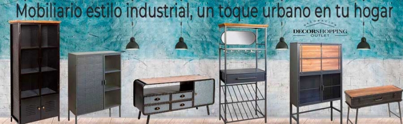 Muebles estilo industrial