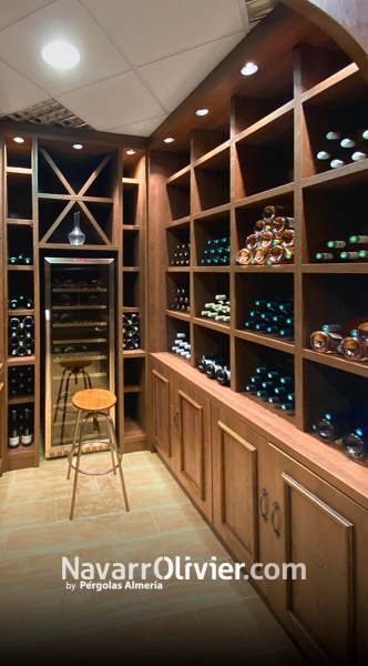 Bodega de madera a medida