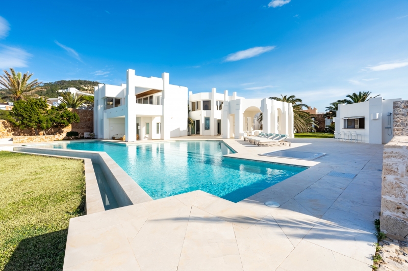 Exterior Villa en San José, Ibiza - Engel & Völkers Ibiza - Inmobiliaria en Ibiza