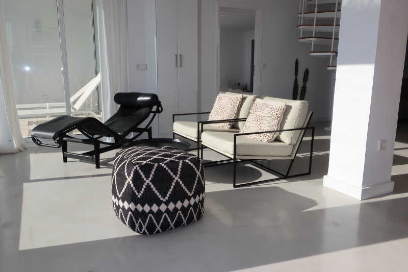 Salón - Apartamento en Can Furnet, Jesús, Ibiza - Engel & Völkers Ibiza - Inmobiliaria en Ibiza