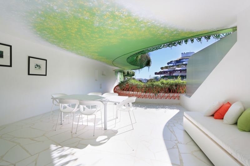 Salón - Apartamento en el centro de Ibiza - Engel & Völkers Ibiza - Inmobiliaria en Ibiza