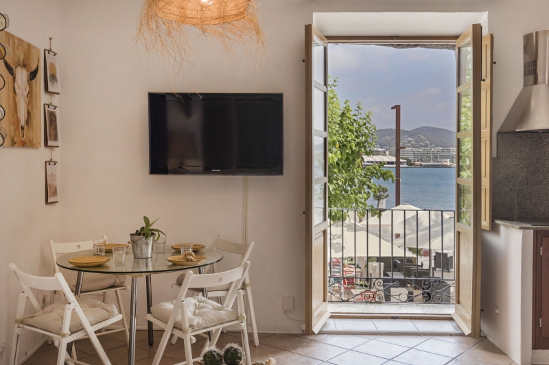 Salón - Apartamento en Ibiza centro - Engel & Völkers Ibiza - Inmobiliaria en Ibiza