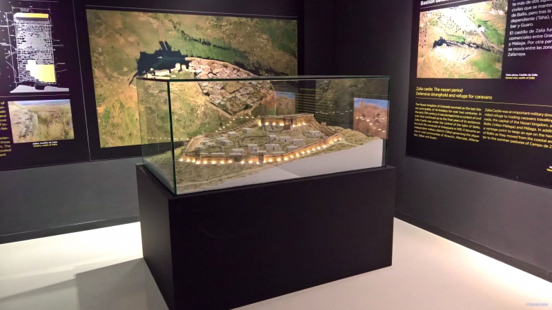 Maqueta Castillo de Alcaucín en Málaga