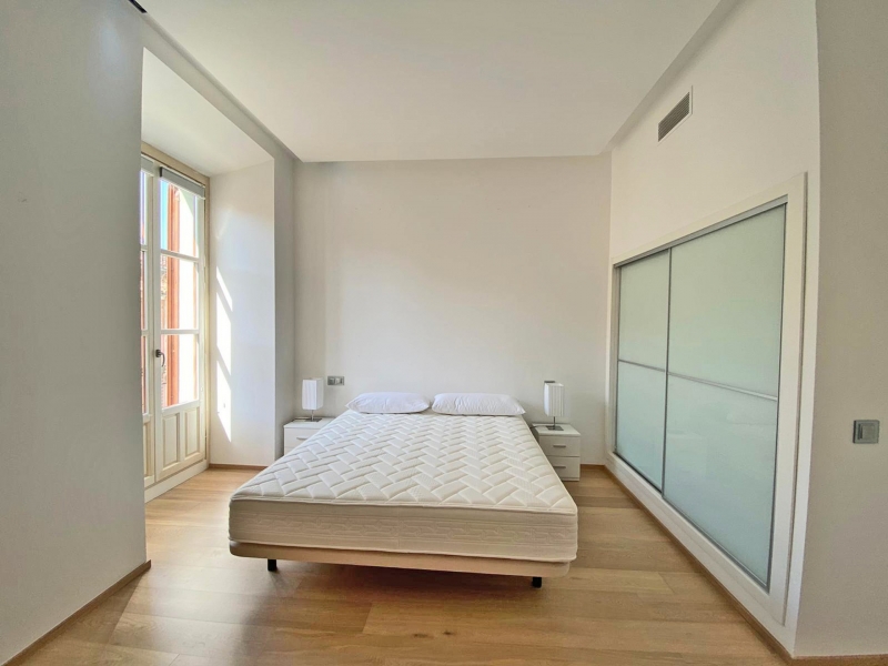 Dormitorio - Apartamento en Ibiza Centro - Engel & Völkers Ibiza - Inmobiliaria en Ibiza