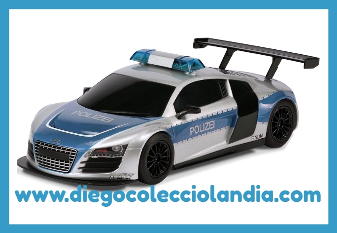 Coches de Policía Scalextric. www.diegocolecciolandia.com . Slot Police Cars . Tienda Scalextric .