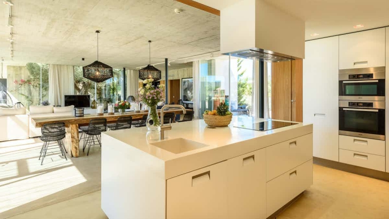 Cocina - Villa en San Lorenzo, Ibiza - Engel & Völkers Ibiza - Inmobiliaria en Ibiza