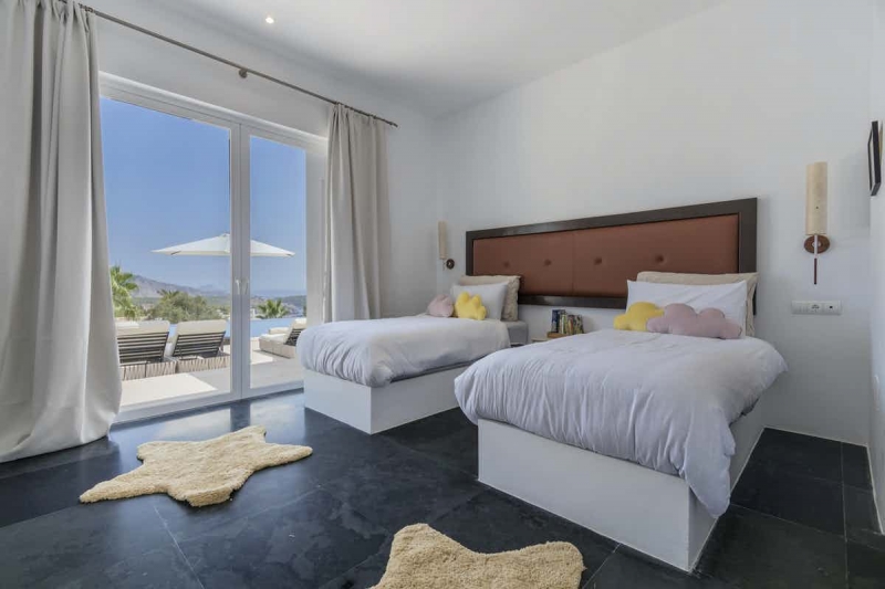 Dormitorio - Villa en Es Cubells, San José, Ibiza - Engel & Völkers Ibiza - Inmobiliaria en Ibiza