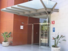 Entrada del hotel