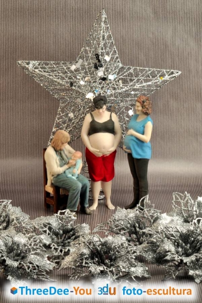 Navidad - Ponte En Tu Belén - Tú en 3d - ThreeDee-You Foto-Escultura 3d-u