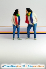 Orgullo gay 2021 - figuras 3d de fantasia - threedee-you foto-escultura 3d-u