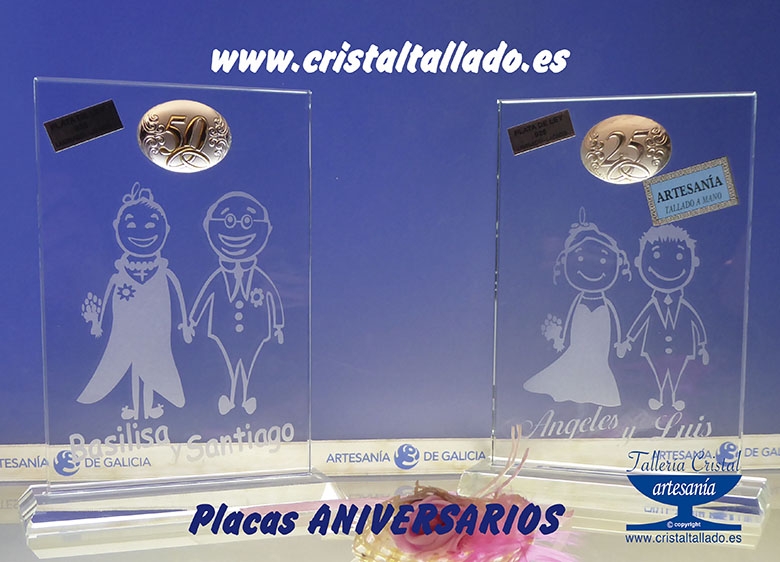 personalizar placas de cristal