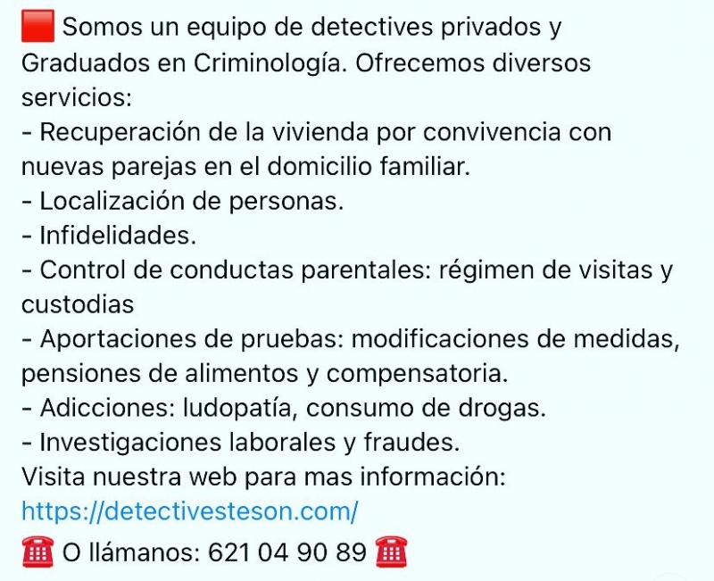 detectives en sevilla