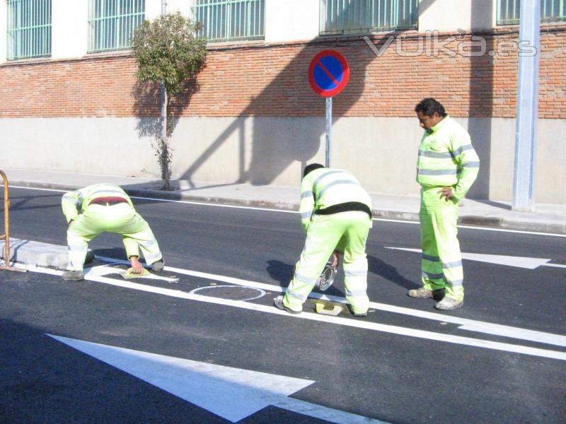 Pintura de carreteras