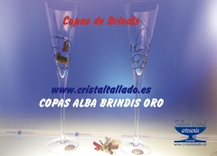 Copas par brindis de bodas en facebook