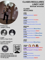 ¿donde aprender a bailar swing, lindy hop y rock & roll en madrid nuevo curso 2023/24