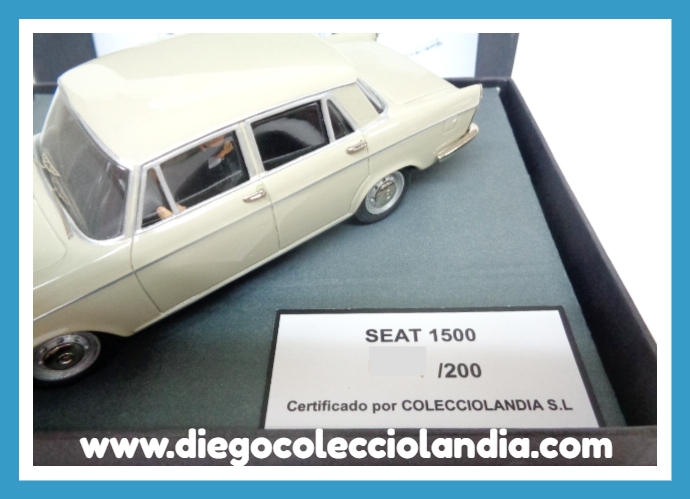Seat 1500 Diego Colecciolandia . Tienda Scalextric Madrid España . Seat 1500 para Scalextric 