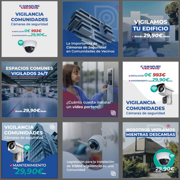 camaras vigilancia comunidad vecinos 