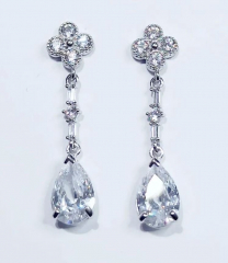 Pendientes diamantes joyeria mira