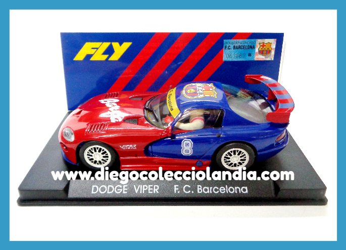 Fly Car Model para Scalextric. Diego Colecciolandia. Tienda Scalextric Madrid . Coches Fly Car Model