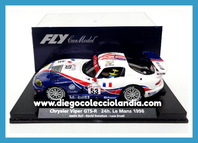 Fly Car Model para Scalextric. Diego Colecciolandia. Tienda Scalextric Madrid . Coches Fly Car Model