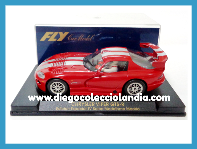 Fly Car Model para Scalextric. Diego Colecciolandia. Tienda Scalextric Madrid . Coches Fly Car Model