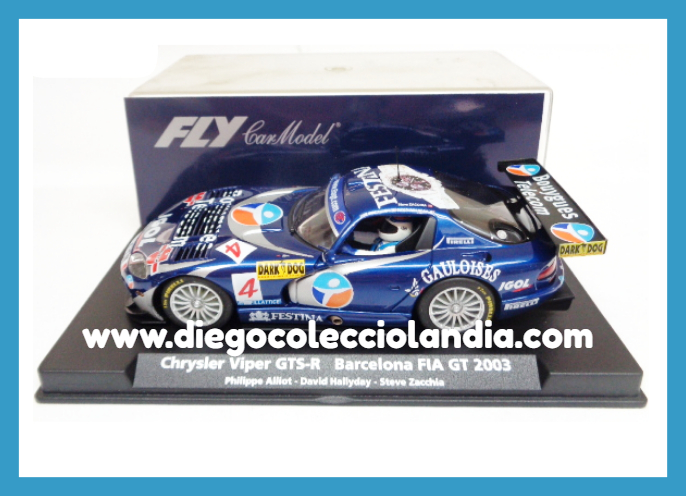 Fly Car Model para Scalextric. Diego Colecciolandia. Tienda Scalextric Madrid . Coches Fly Car Model