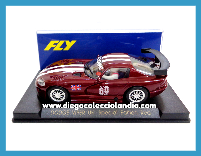 Fly Car Model para Scalextric. Diego Colecciolandia. Tienda Scalextric Madrid . Coches Fly Car Model