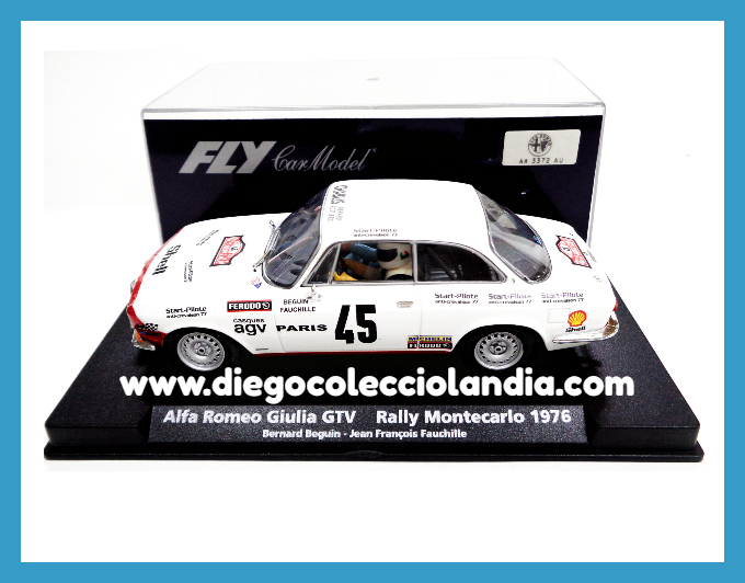 Fly Car Model para Scalextric. Diego Colecciolandia. Tienda Scalextric Madrid . Coches Fly Car Model