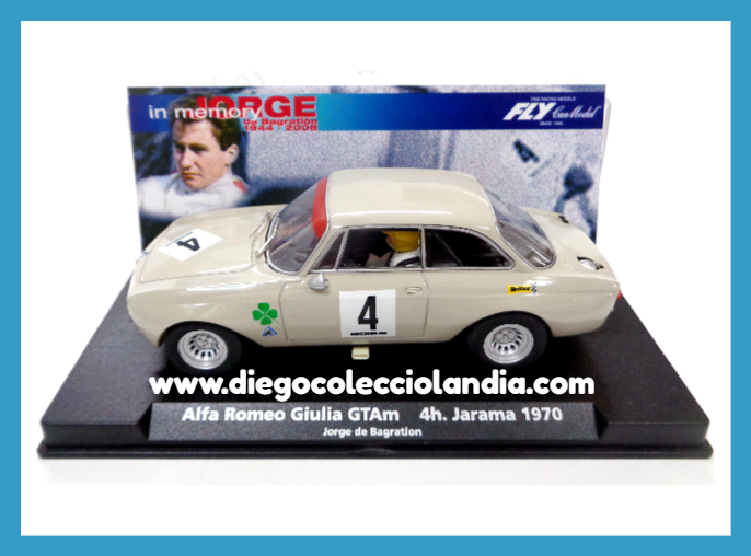 Fly Car Model para Scalextric. Diego Colecciolandia. Tienda Scalextric Madrid . Coches Fly Car Model