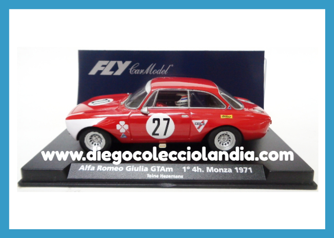 Fly Car Model para Scalextric. Diego Colecciolandia. Tienda Scalextric Madrid . Coches Fly Car Model