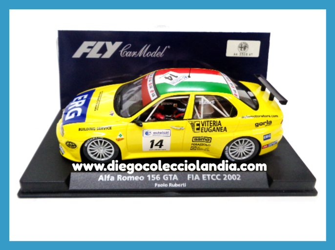 Fly Car Model para Scalextric. Diego Colecciolandia. Tienda Scalextric Madrid . Coches Fly Car Model