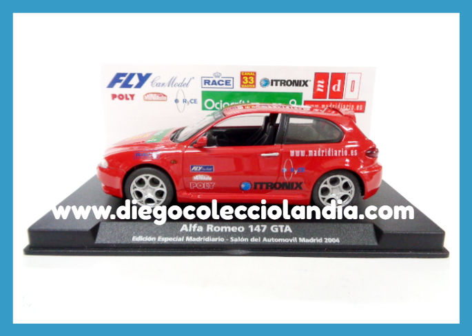 Fly Car Model para Scalextric. Diego Colecciolandia. Tienda Scalextric Madrid . Coches Fly Car Model