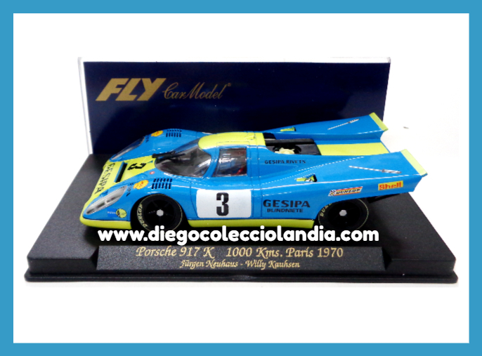 Fly Car Model para Scalextric. Diego Colecciolandia. Tienda Scalextric Madrid . Coches Fly Car Model