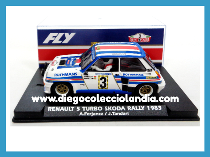 Fly Car Model para Scalextric. Diego Colecciolandia. Tienda Scalextric Madrid . Coches Fly Car Model