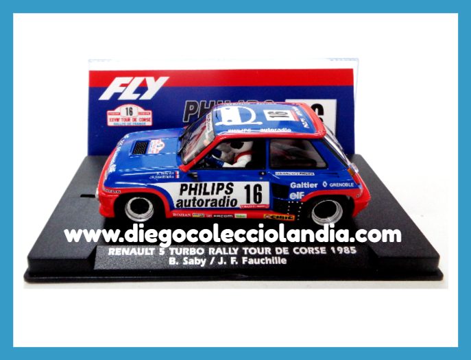 Fly Car Model para Scalextric. Diego Colecciolandia. Tienda Scalextric Madrid . Coches Fly Car Model