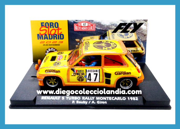 Fly Car Model para Scalextric. Diego Colecciolandia. Tienda Scalextric Madrid . Coches Fly Car Model