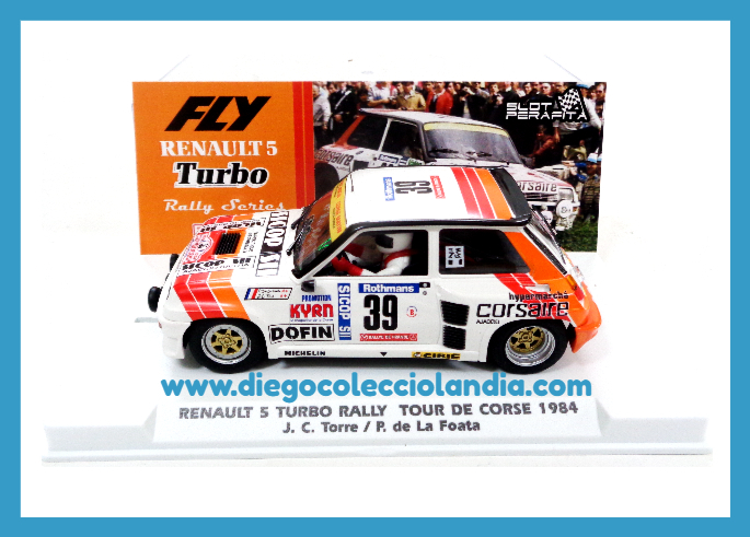 Fly Car Model para Scalextric. Diego Colecciolandia. Tienda Scalextric Madrid . Coches Fly Car Model