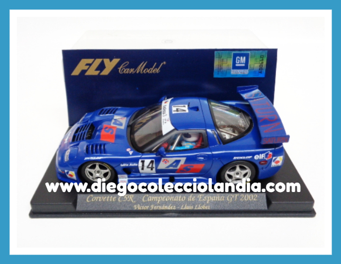 Fly Car Model para Scalextric. Diego Colecciolandia. Tienda Scalextric Madrid . Coches Fly Car Model