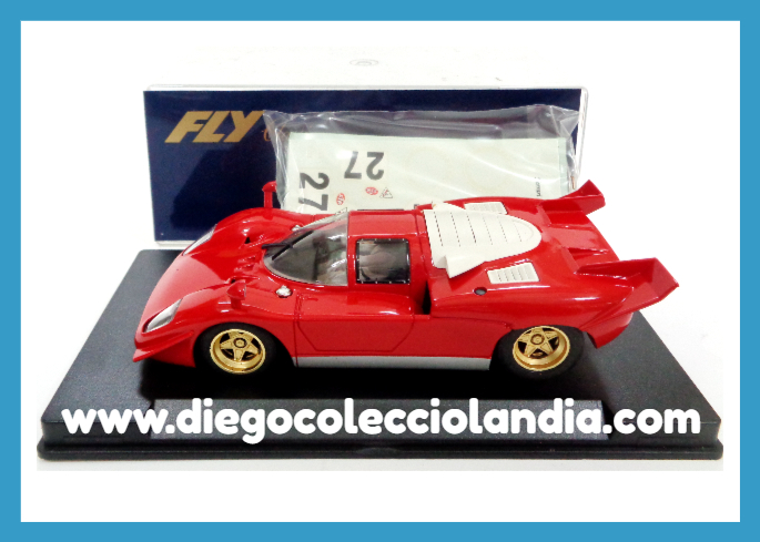 Fly Car Model para Scalextric. Diego Colecciolandia. Tienda Scalextric Madrid . Coches Fly Car Model