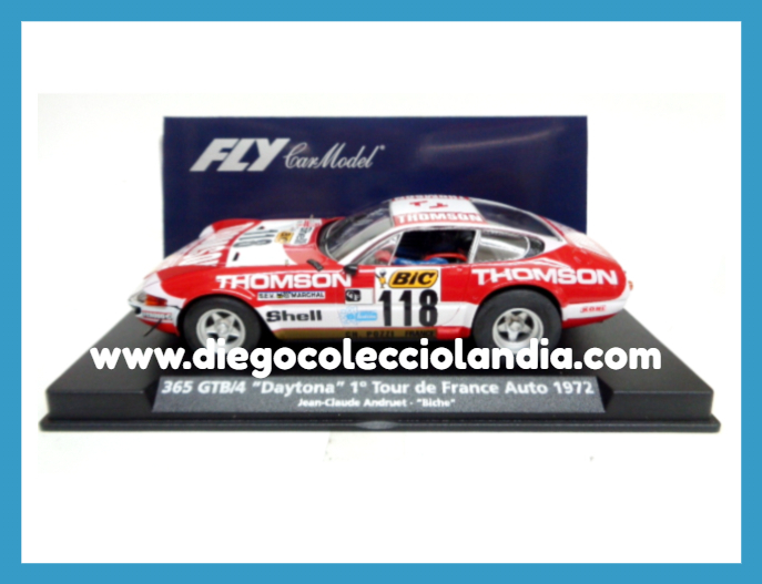 Fly Car Model para Scalextric. Diego Colecciolandia. Tienda Scalextric Madrid . Coches Fly Car Model